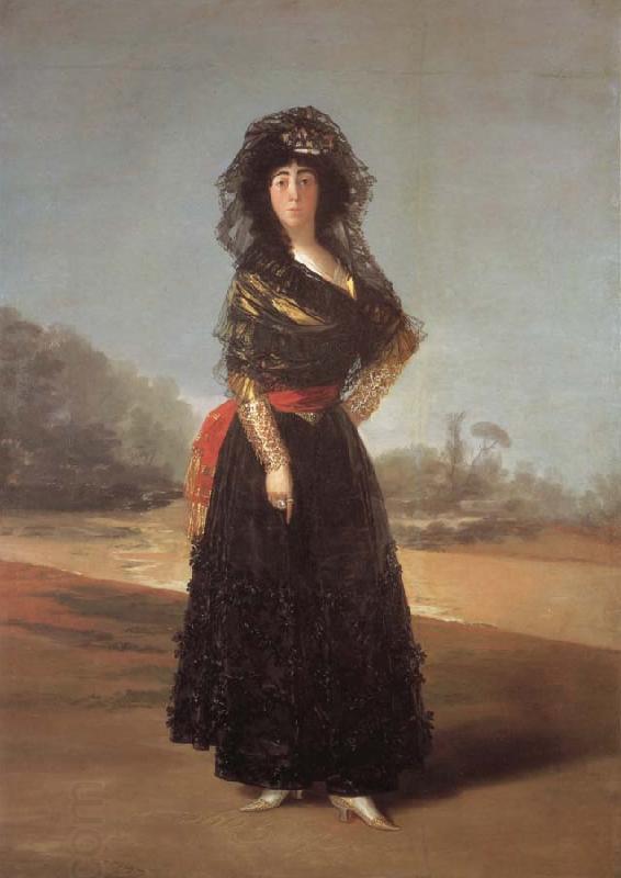 Francisco Goya Duchess of Alba oil painting picture